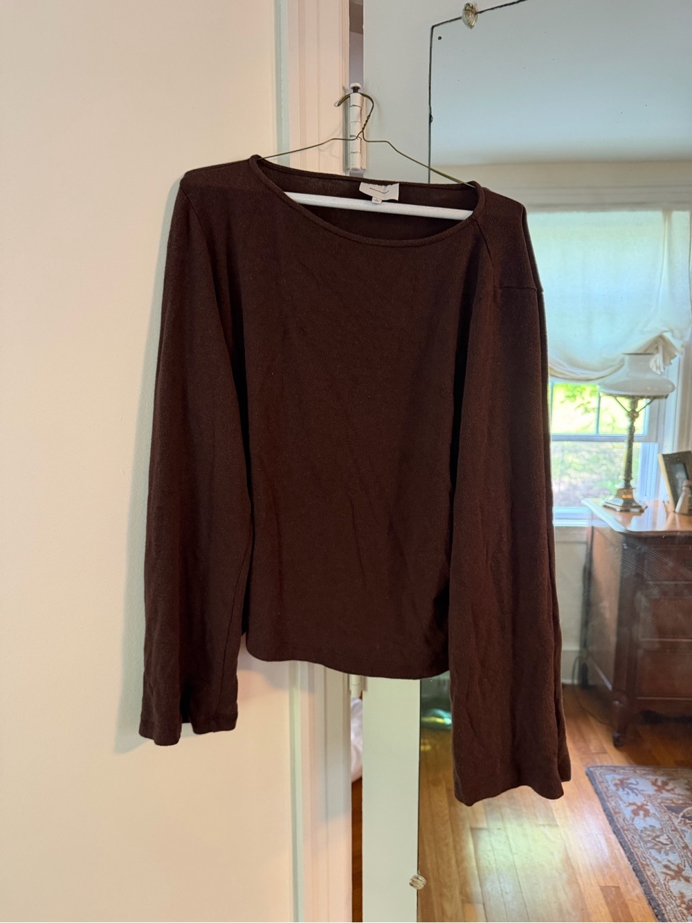 Reformation Brown Long Sleeve Sweater - Picture 2 of 3